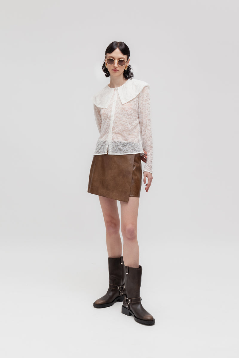 Weili zheng Blusa in pizzo Cyber Monday