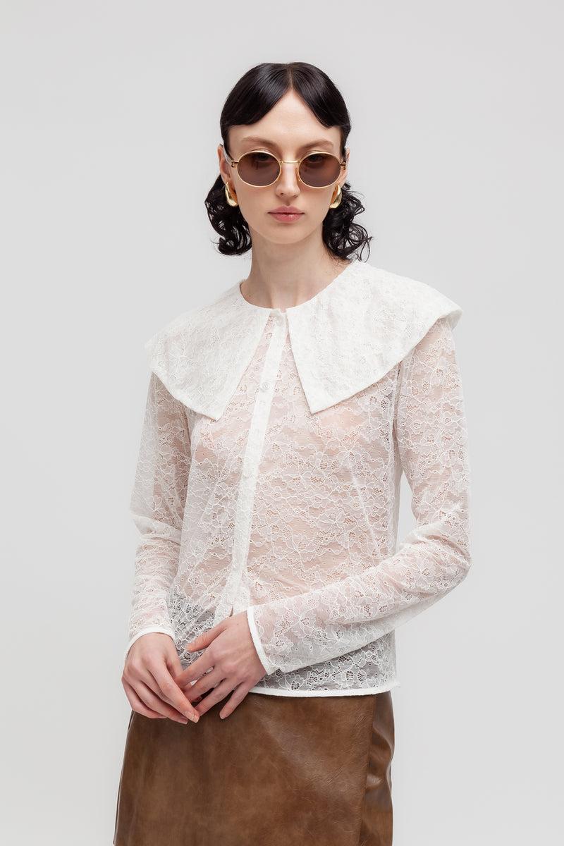 Weili zheng Blusa in pizzo Cyber Monday