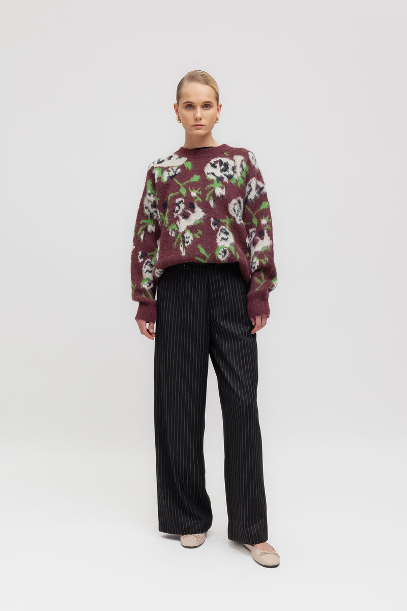 Weili zheng Pullover in maglia jaquard Offerte giornaliere