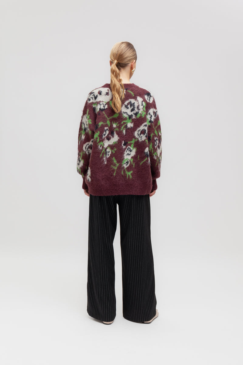 Weili zheng Pullover in maglia jaquard Offerte giornaliere
