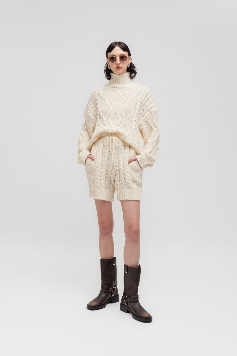 Weili zheng Bermuda in maglia Offerte speciali