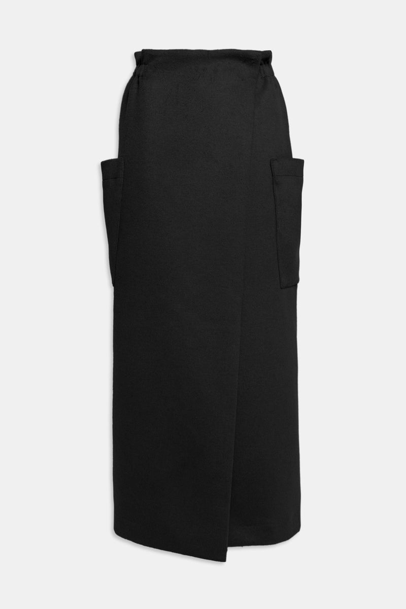 Weili zheng Gonna in panno con tasche applicate Fino al 50% di sconto