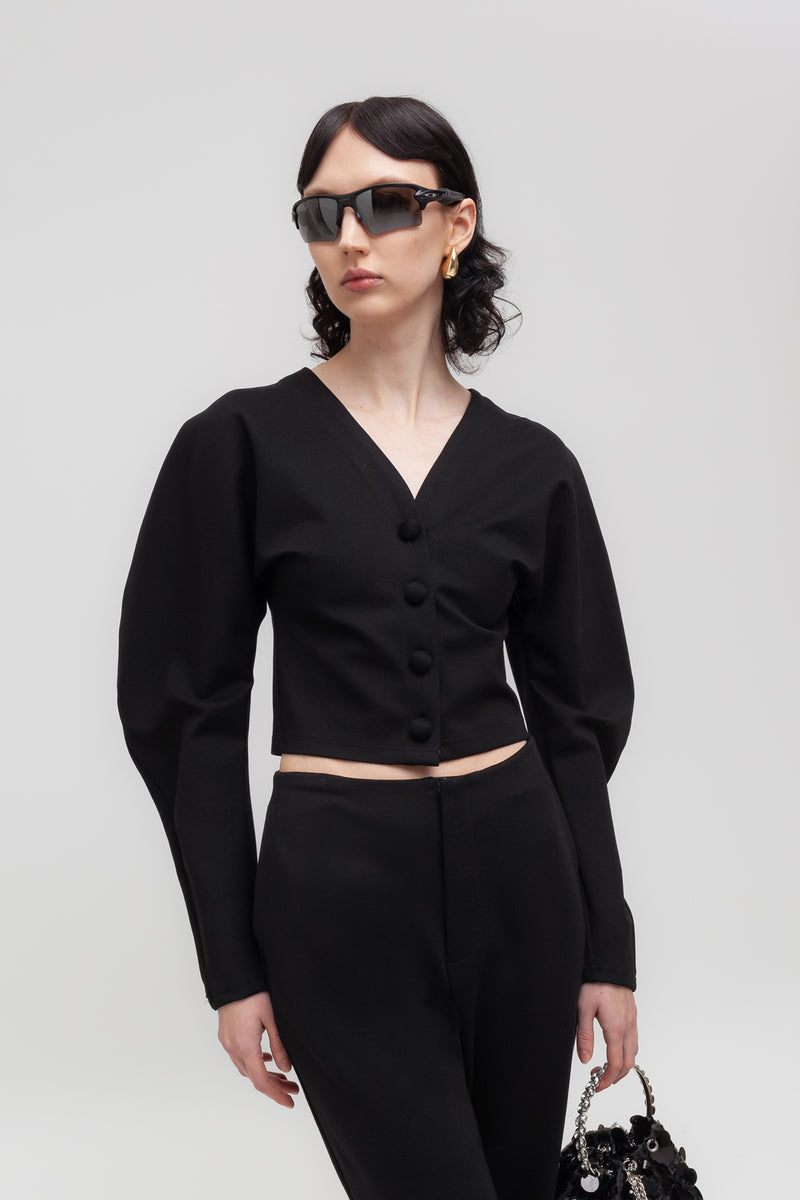 Weili zheng Cardigan in punto milano Sostegno trimestrale
