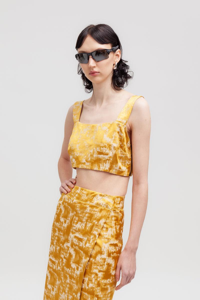 Weili zheng Top con spalline Officina