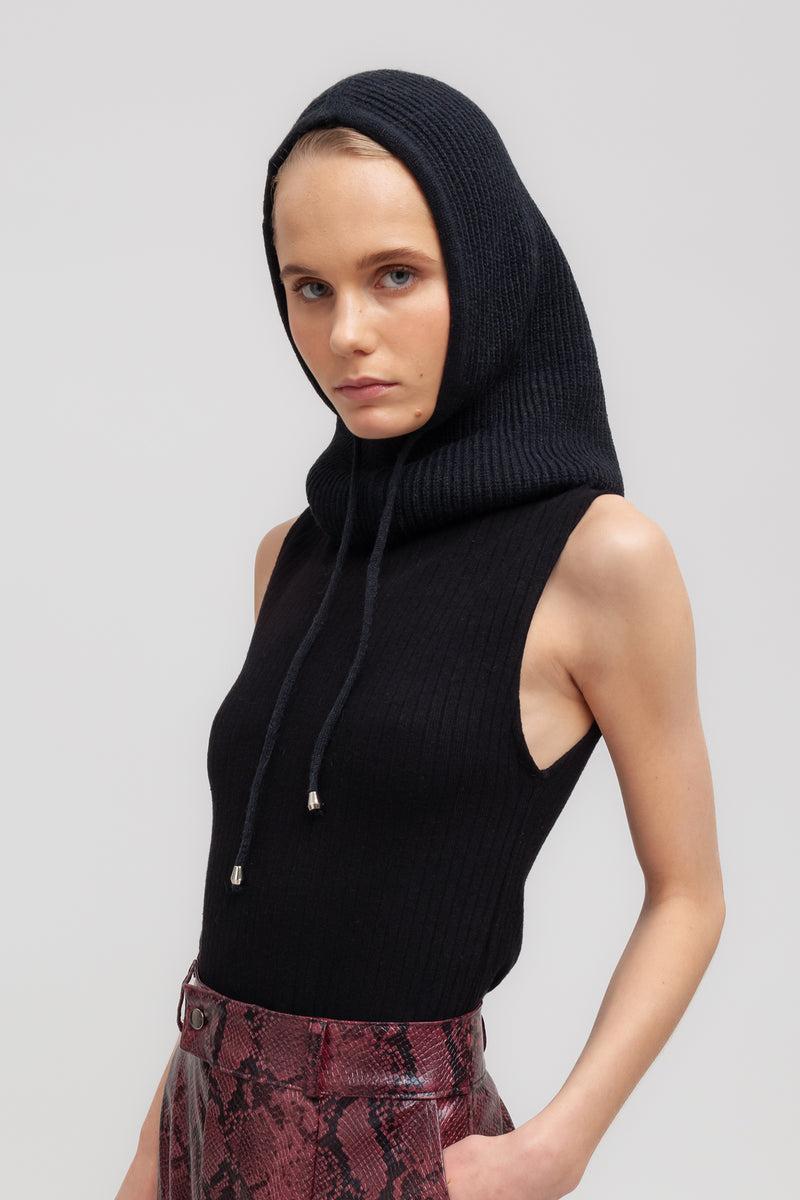 Weili zheng Balaclava in maglia con coulisse Nuovo