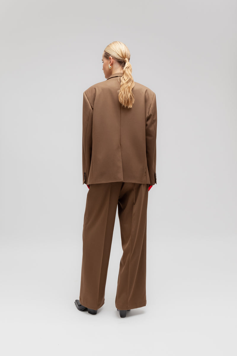 Weili zheng Blazer manfit in gabardina Pezzi Unici