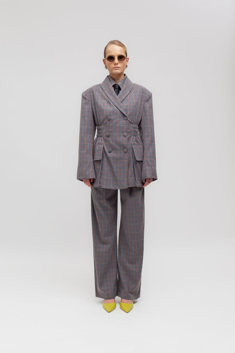 Weili zheng Blazer moda con arricci Consegna Veloce