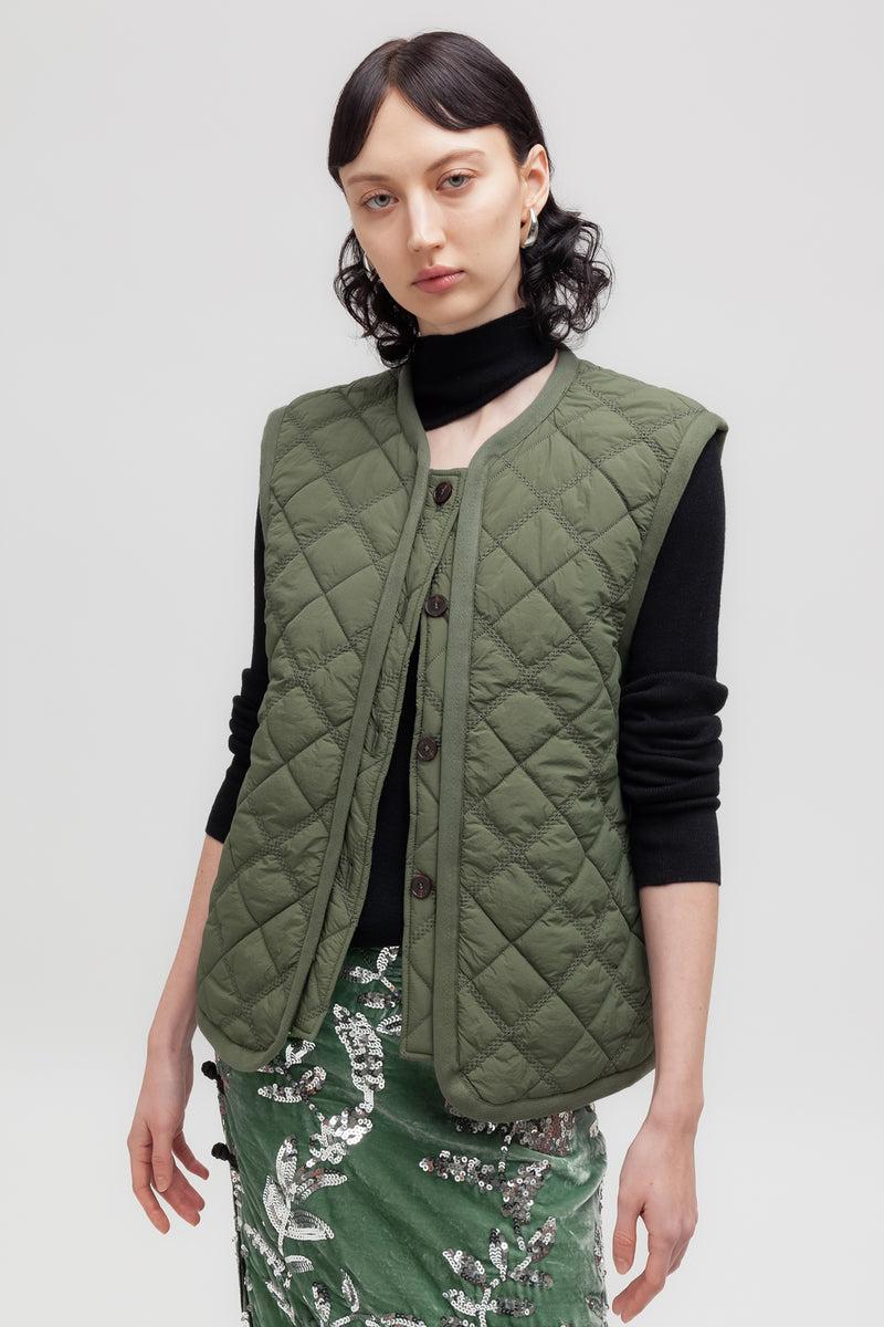 Weili zheng Gilet trapuntato in nylon Sottocosto