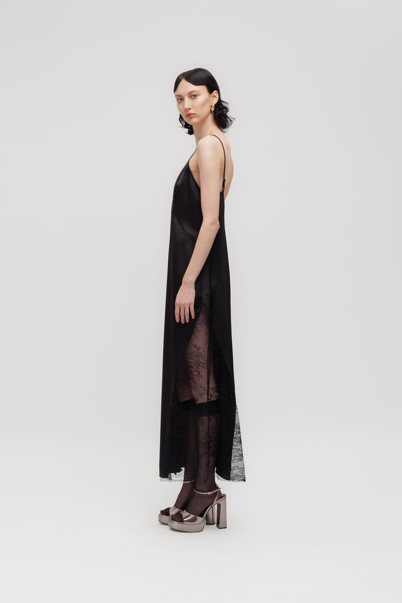 Weili zheng Abito lingerie in satin Online