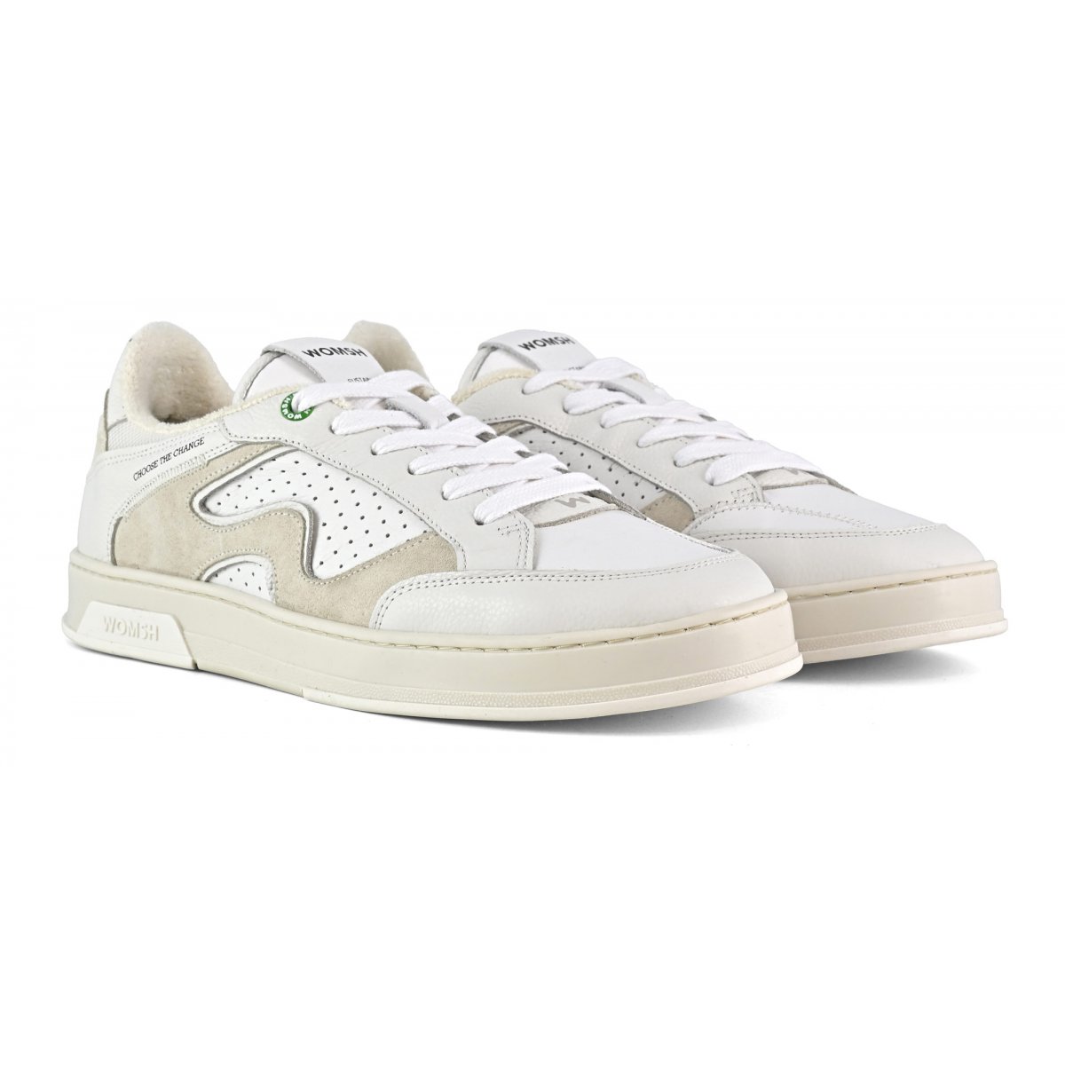 Womsh Kato leather sneaker Fino Al -60%