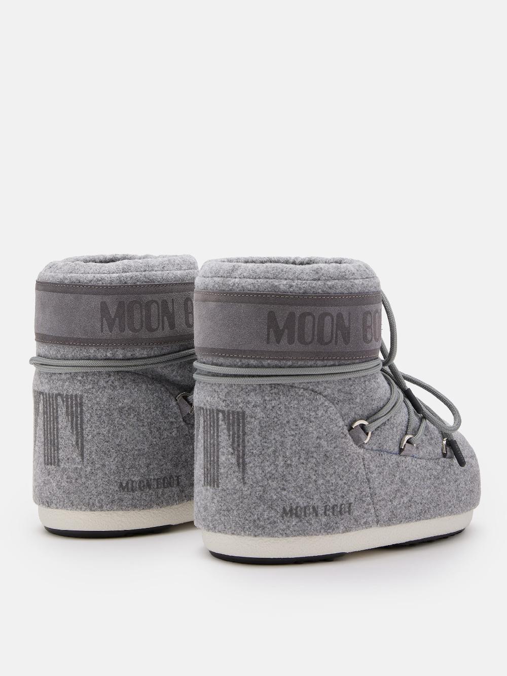 Moon Boot ICON LOW FELT GRIGIO Economico