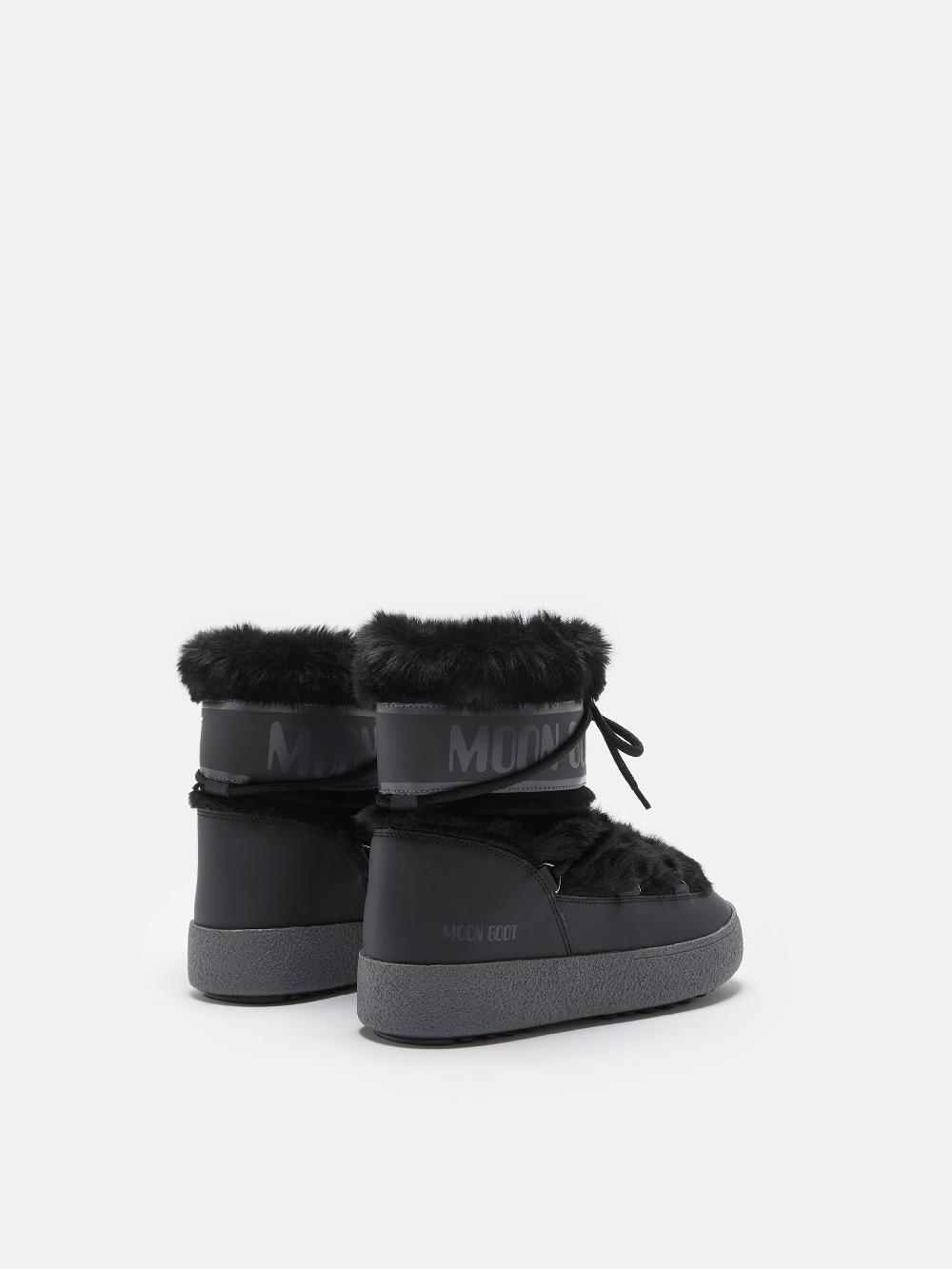 Moon Boot LTRACK LOW FAUX FUR NERO Hotsell