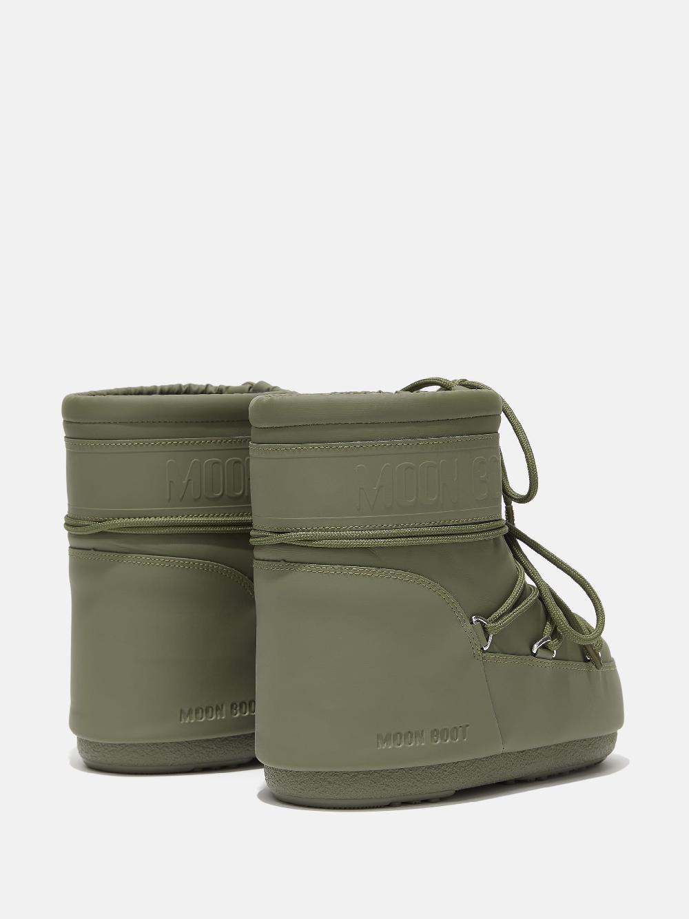 Moon Boot ICON LOW KAKI IN GOMMA Vendita Economica