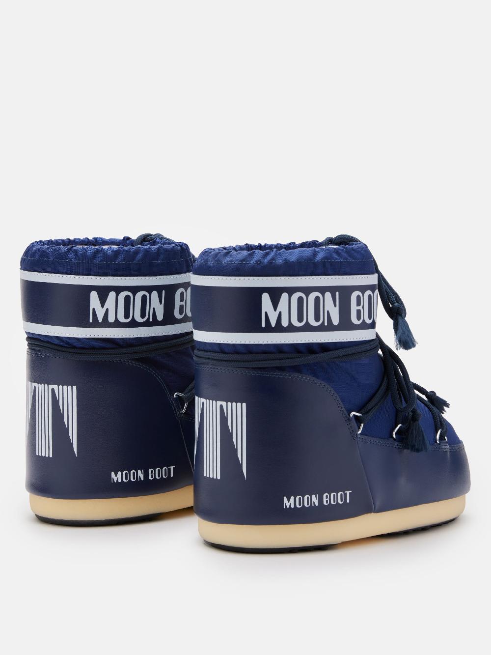 Moon Boot ICON LOW NYLON BLU Italia