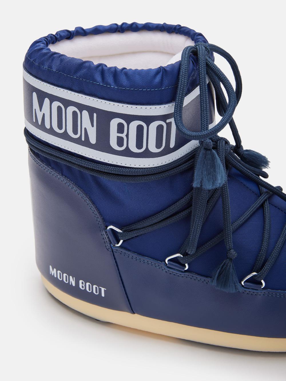 Moon Boot ICON LOW NYLON BLU Italia