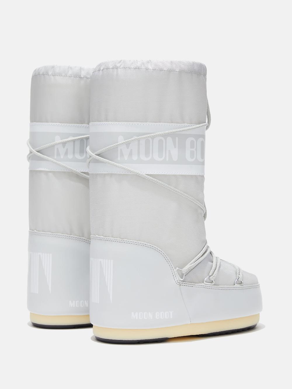 Moon Boot ICON GRIGIO IN NYLON In Linea