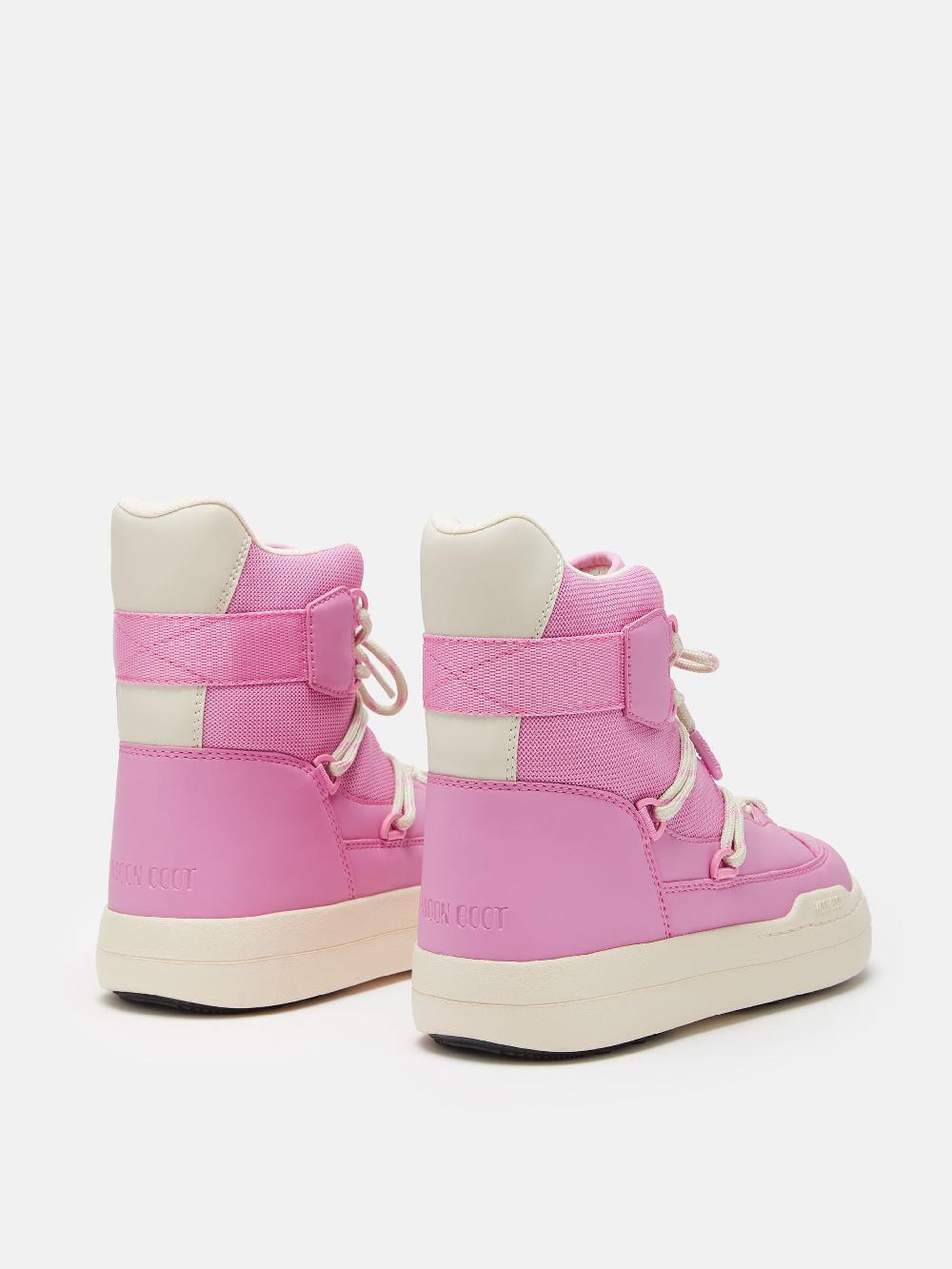 Moon Boot PARK SNEAKER BOOT ROSA Vendita