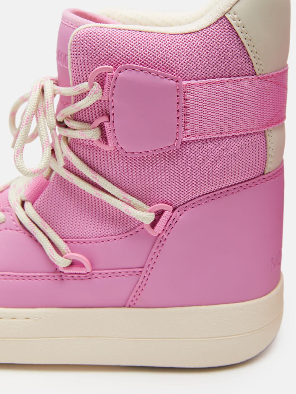 Moon Boot PARK SNEAKER BOOT ROSA Vendita