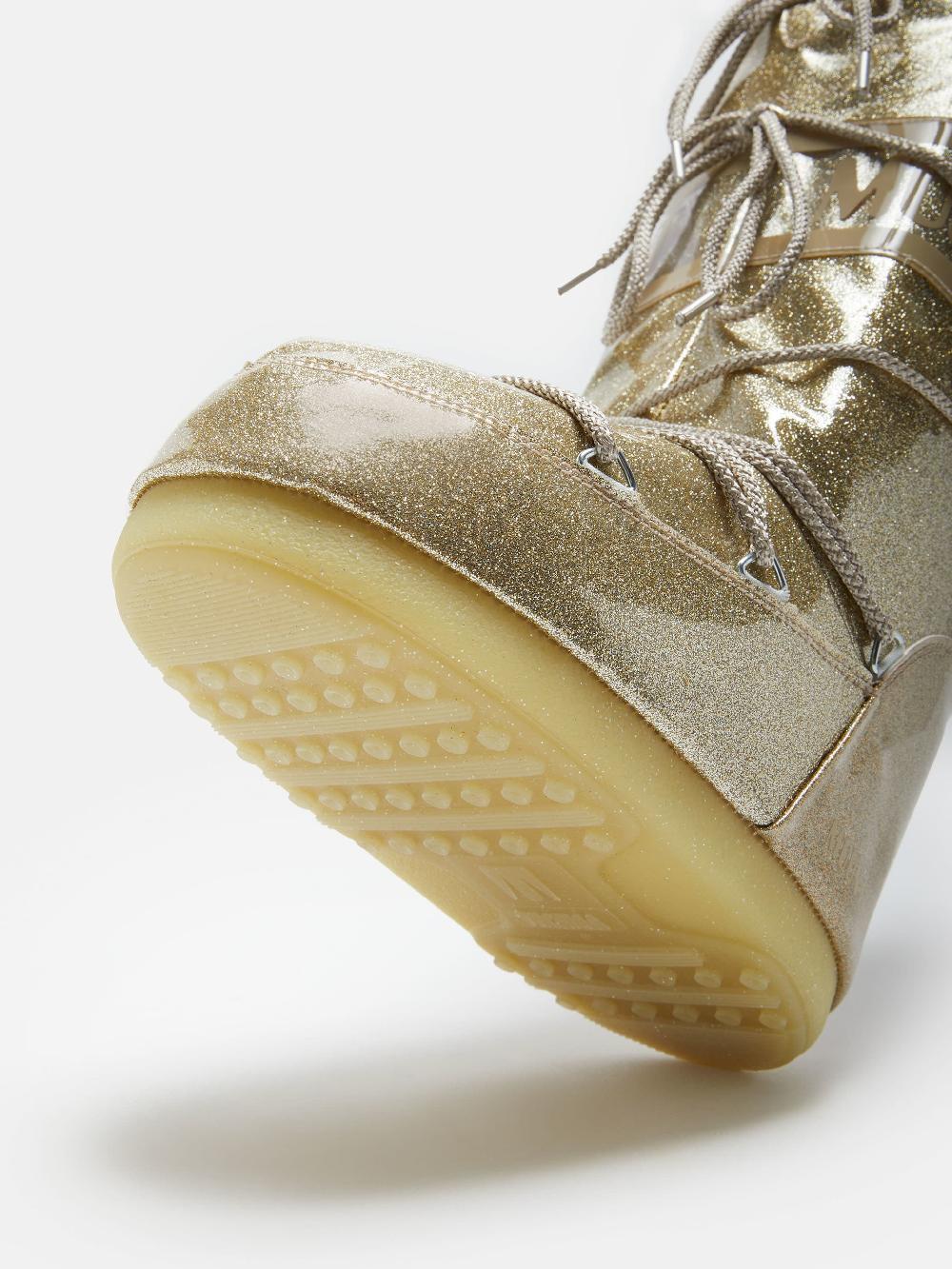 Moon Boot ICON GLITTER ORO Soddisfazione Garantita
