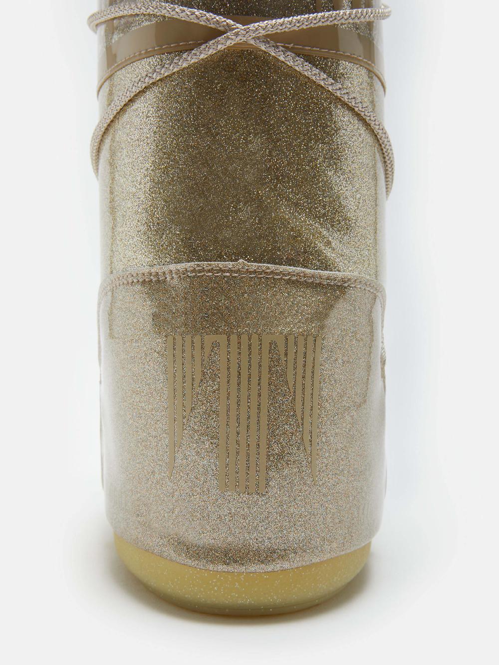 Moon Boot ICON GLITTER ORO Soddisfazione Garantita