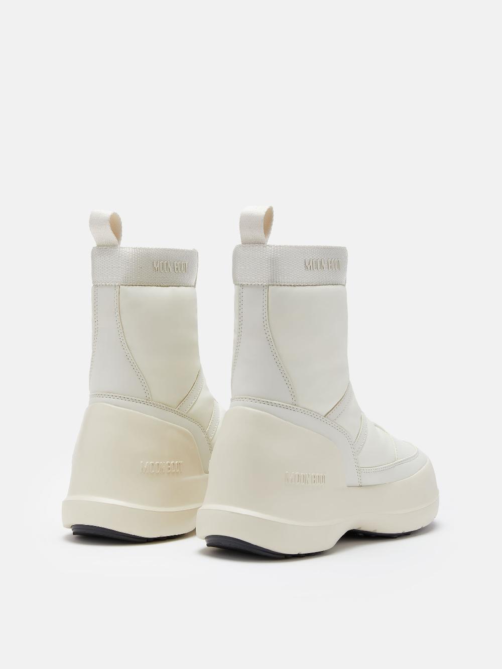 Moon Boot STIVALE LUNA PANNA CON ZIP Consegna Veloce