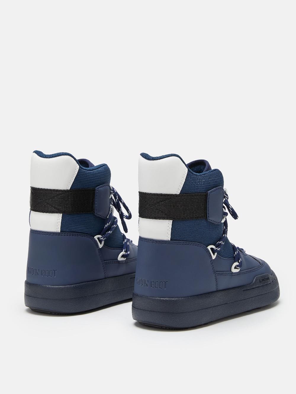 Moon Boot PARK SNEAKER BOOT BLU Promozione Limitata