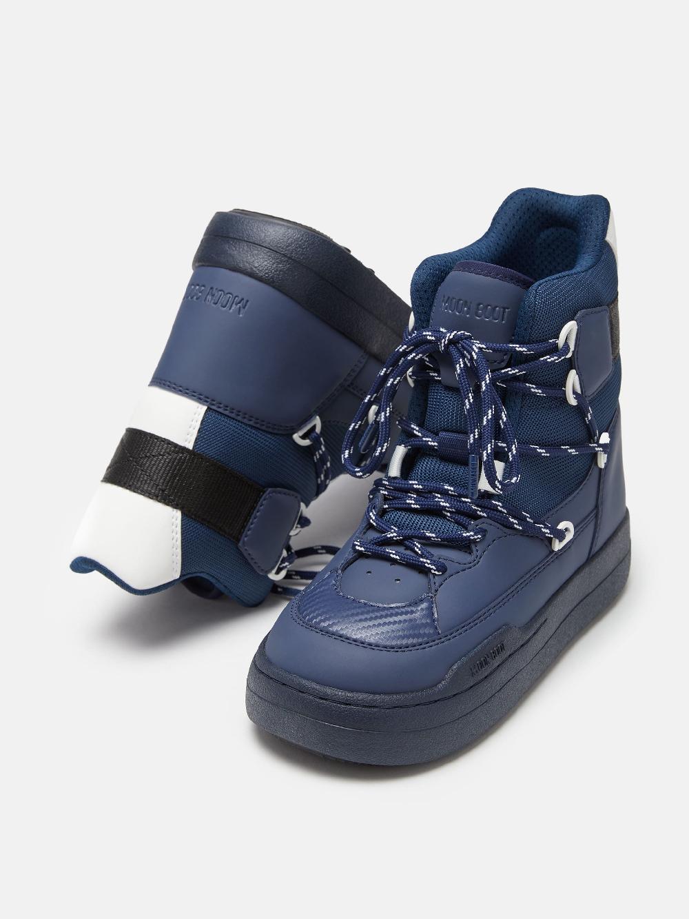 Moon Boot PARK SNEAKER BOOT BLU Promozione Limitata