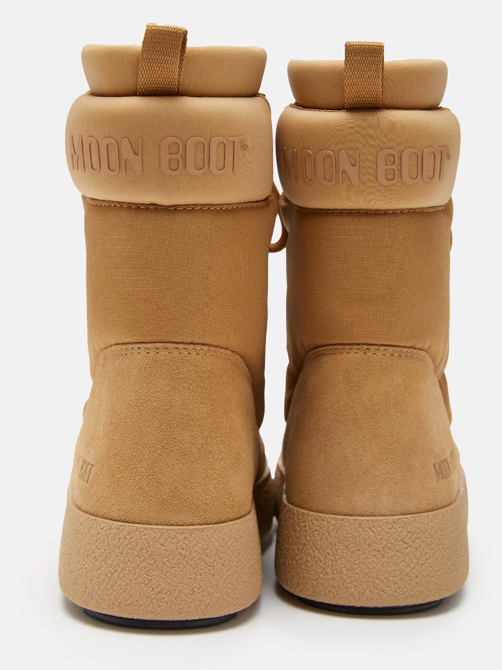 Moon Boot LTRACK COMBAT BOOT BEIGE Fino Al -60%