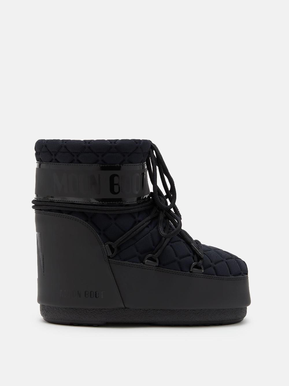 Moon Boot ICON LOW QUILT NERO Prezzo Ridotto