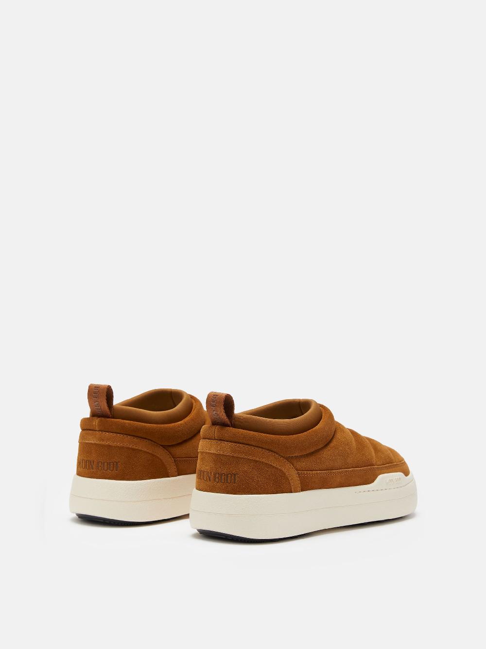 Moon Boot PARK SOFT COGNAC IN PELLE SCAMOSCIATA Convenienza