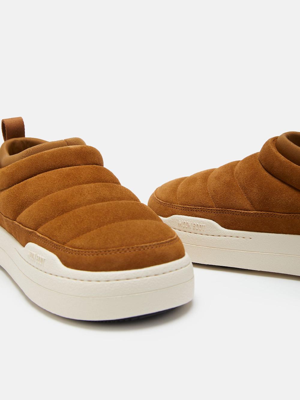 Moon Boot PARK SOFT COGNAC IN PELLE SCAMOSCIATA Convenienza