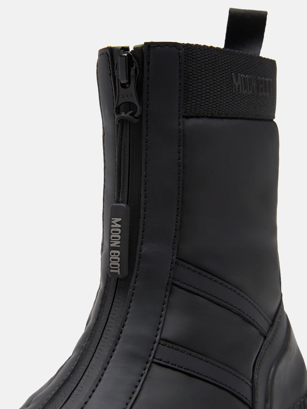 Moon Boot STIVALE LUNA NERO CON ZIP Saldi