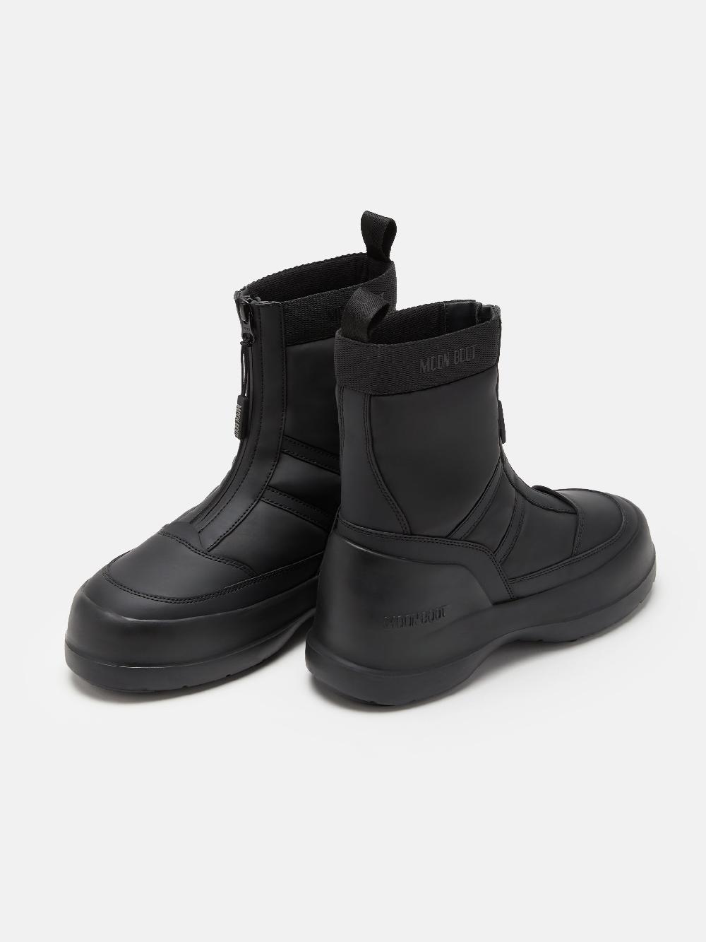Moon Boot STIVALE LUNA NERO CON ZIP Saldi