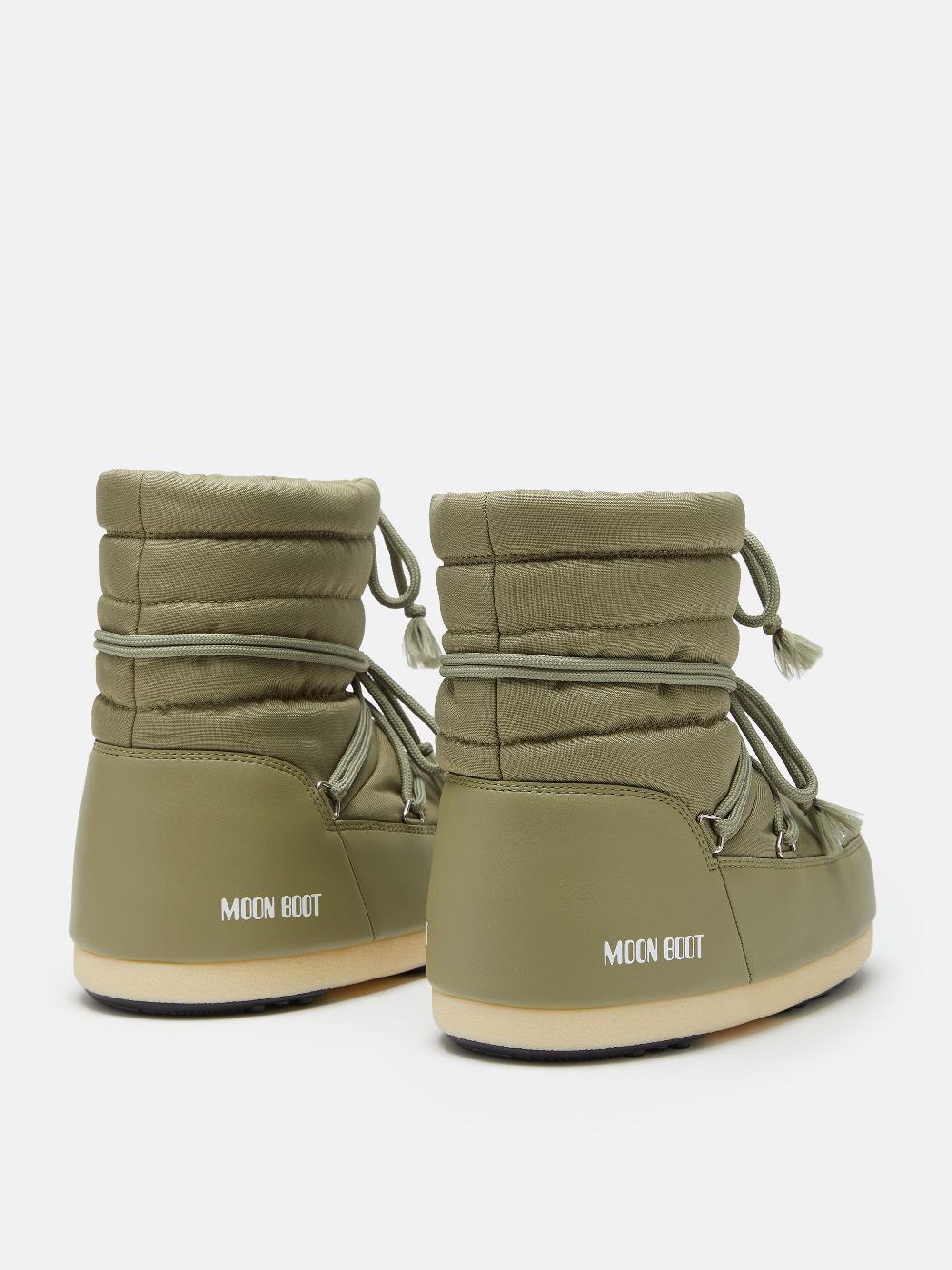 Moon Boot EVX LIGHT LOW NYLON KAKI Saldi Di Fabbrica