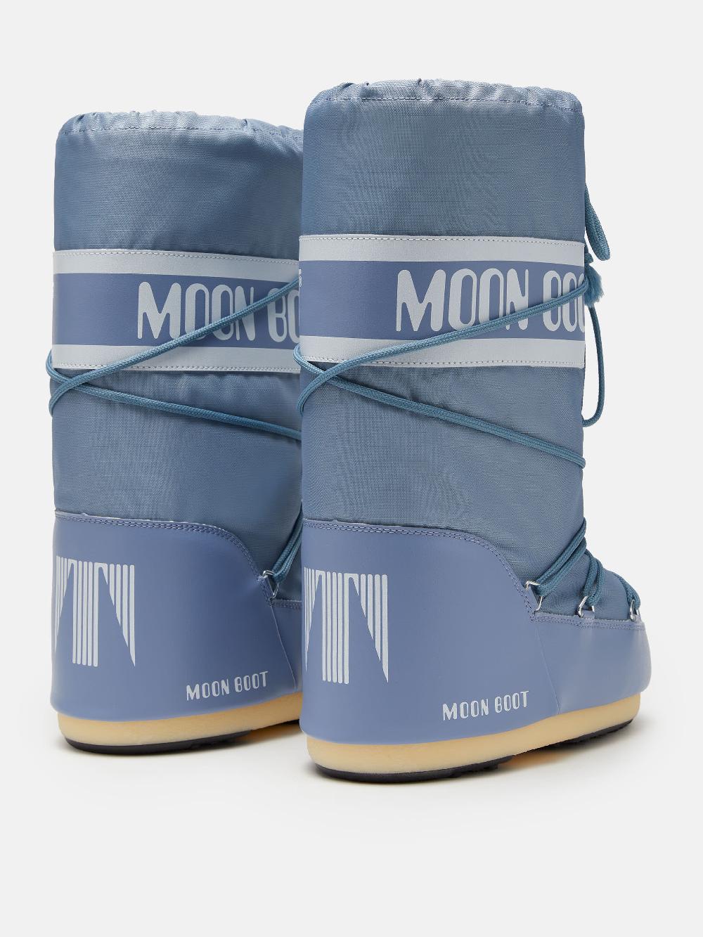 Moon Boot ICON NYLON GRIGIO Vendite Flash