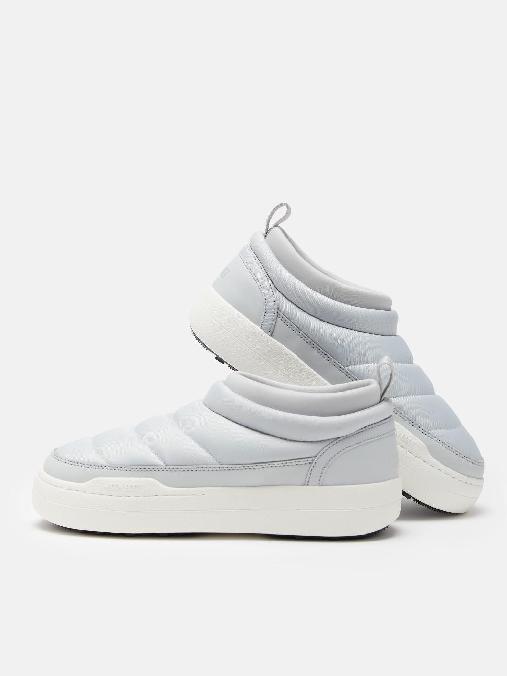 Moon Boot PARK SOFT NYLON GRIGIO Nuova