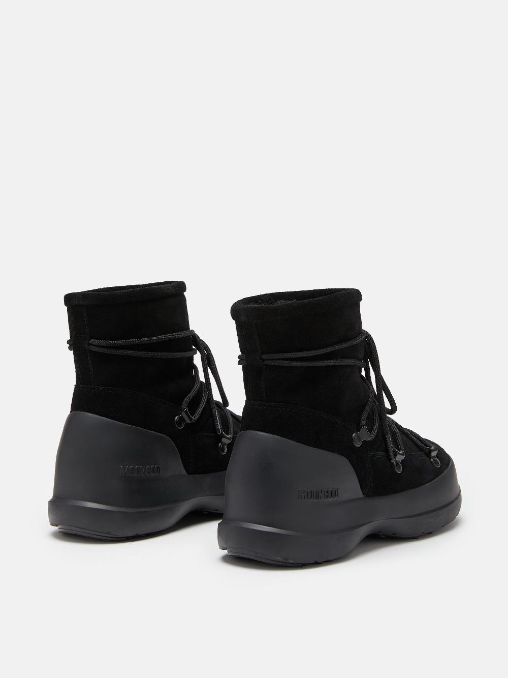 Moon Boot STIVALE LUNA NERO IN PELLE SCAMOSCIATA Offerta migliore