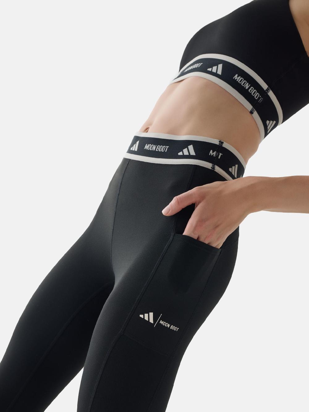 Moon Boot Leggings neri adidas x Moon Boot Nuovo