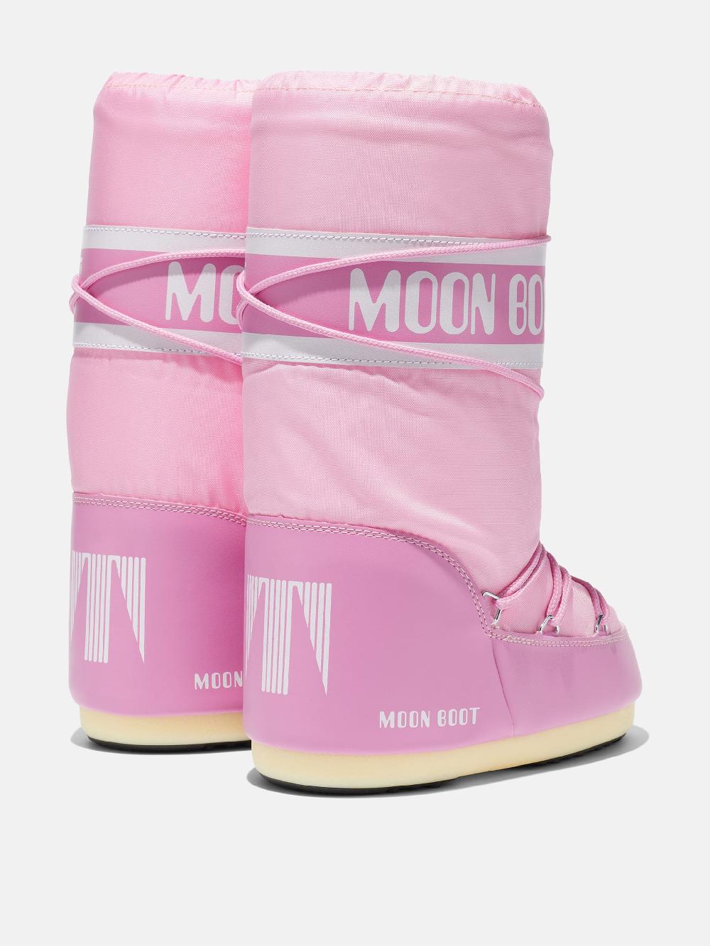 Moon Boot ICON ROSA IN NYLON Soddisfazione Garantita