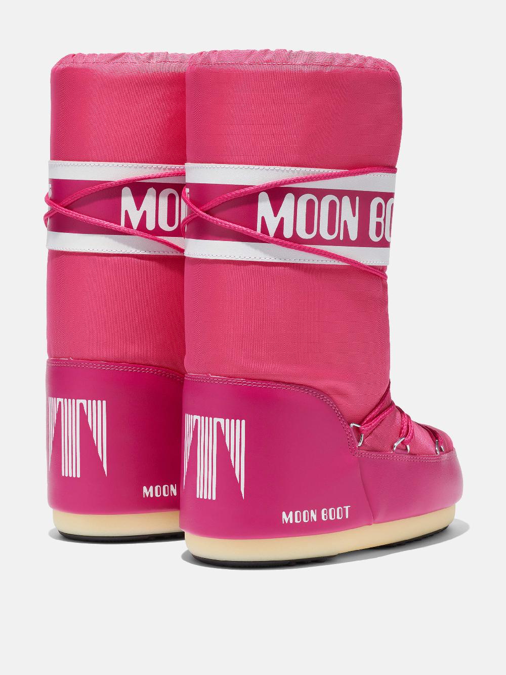 Moon Boot ICON FUCSIA IN NYLON Ultimi tre giorni