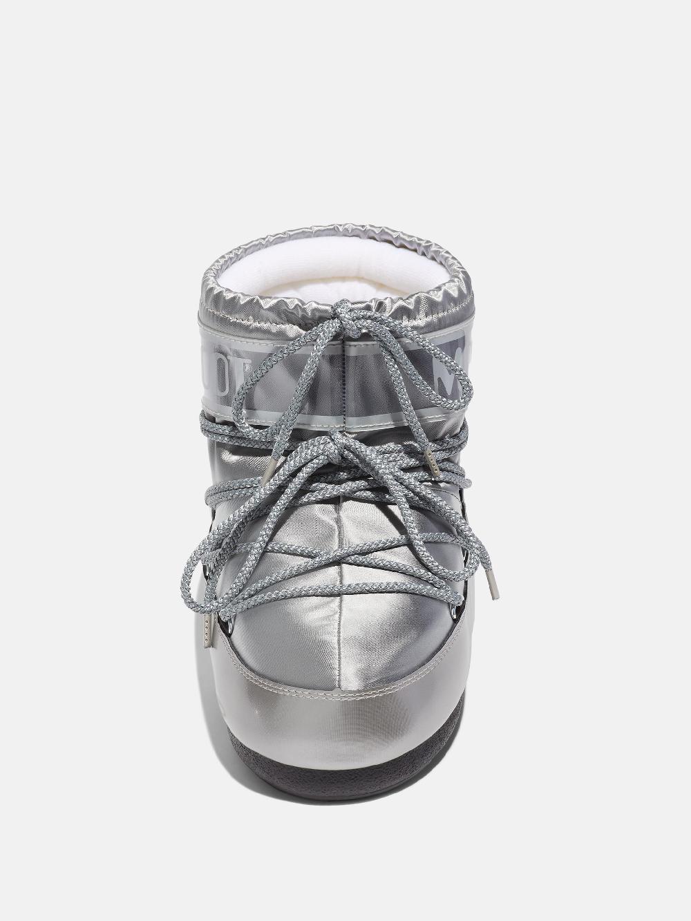 Moon Boot ICON LOW GLANCE ARGENTO IN RASO Convenienza