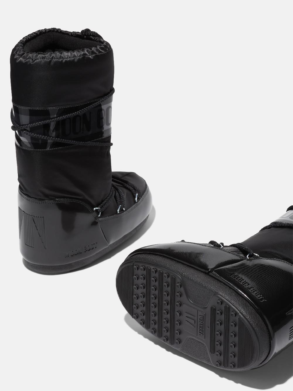 Moon Boot ICON GLANCE NERO IN RASO Offerte