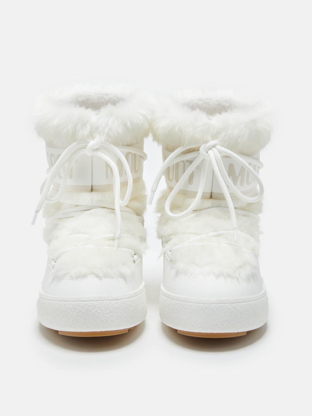 Moon Boot LTRACK LOW FAUX FUR BIANCO I Più Venduti