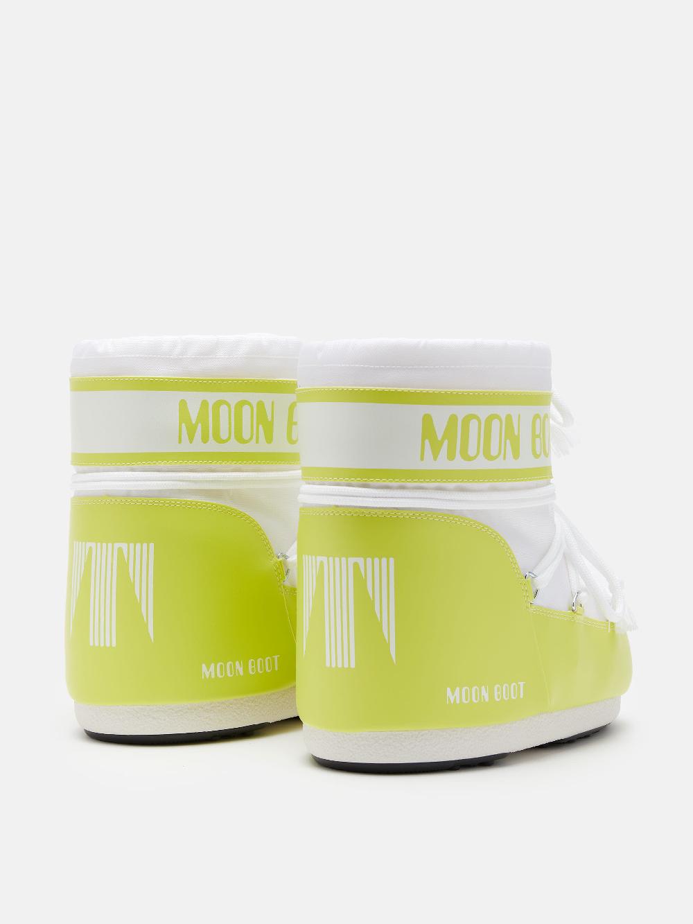 Moon Boot ICON LOW NYLON VERDE LIME Moda