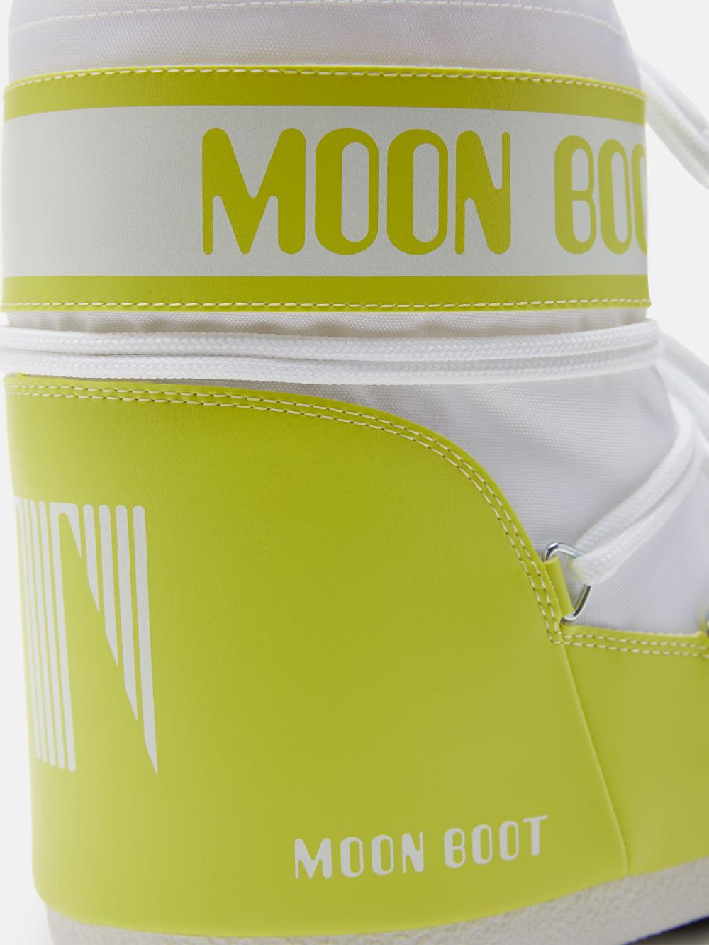 Moon Boot ICON LOW NYLON VERDE LIME Moda