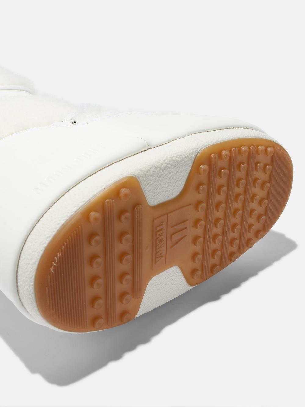 Moon Boot ICON BIANCO IN ECOPELLICCIA Fino Al -60%