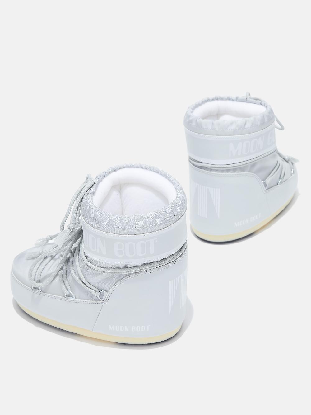 Moon Boot ICON LOW GRIGIO IN NYLON Convenienza