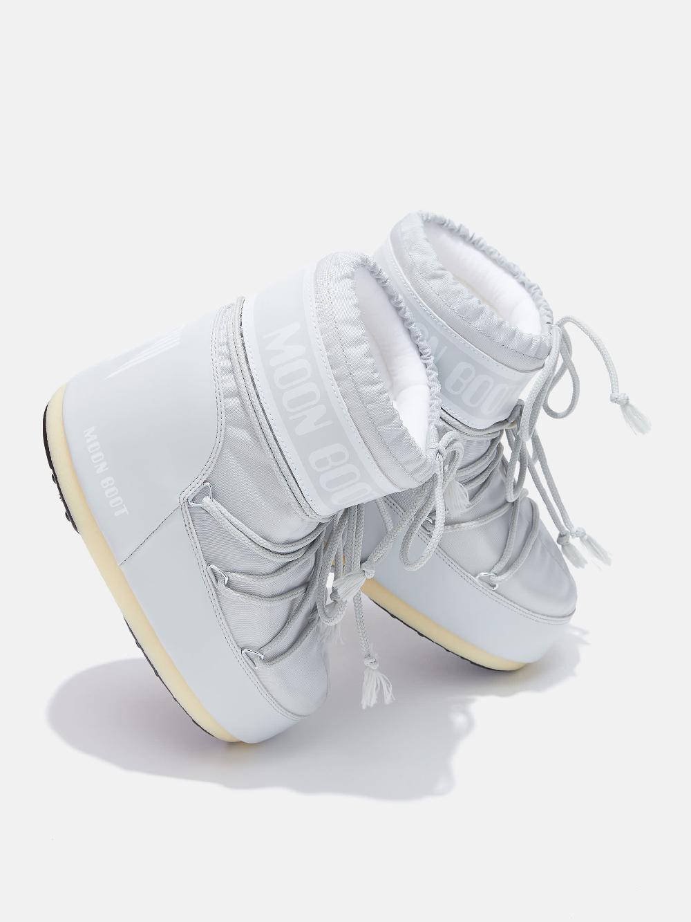 Moon Boot ICON LOW GRIGIO IN NYLON Convenienza