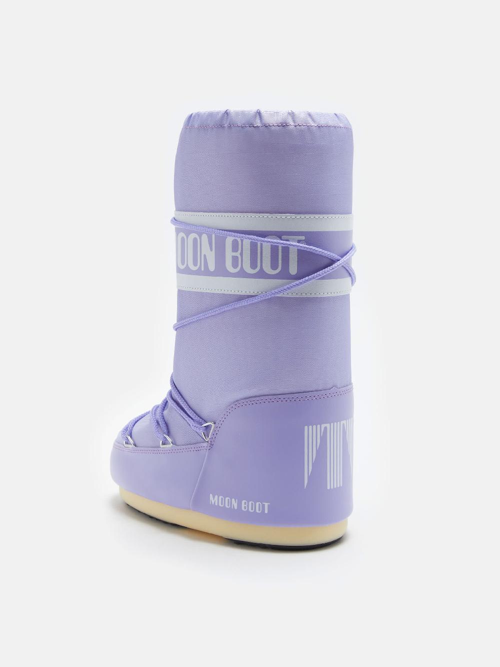 Moon Boot ICON NYLON LILLA Offerta