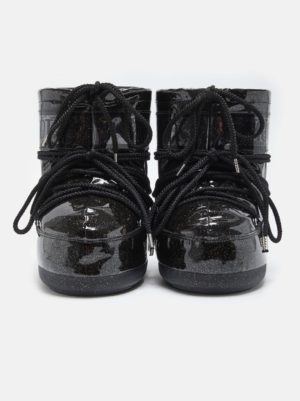 Moon Boot ICON LOW GLITTER NERO Economico